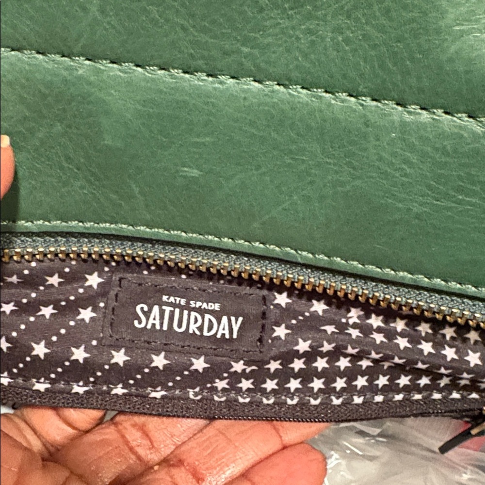 Kate Spade Forest Green Shoulder Bag - Picture 2 of 7
